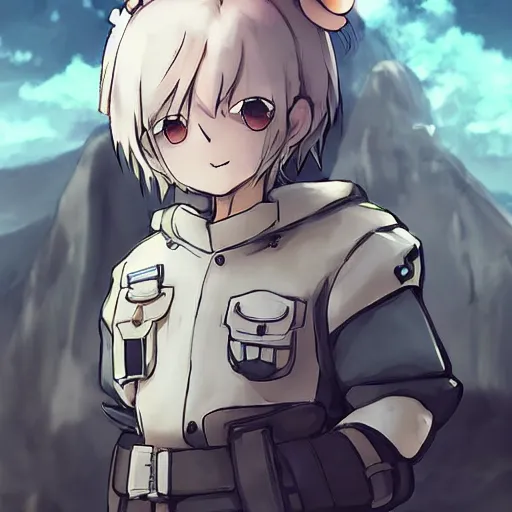 Prompt: beautiful little blonde boy in thigh nazi male uniform. made in abyss art style, inspired by kris from deltarrune, cute detailed artwork, anatomically correct, soft details, ilya kuvshinov, reflection, perfect composition, portrait, illumination, digital art, detailed anime soft face, symmetrical face, western comic, illustration, realistic, nazism