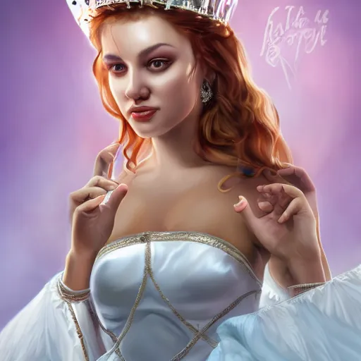 Image similar to a_realistic_liquid_queen_with_a_decorated_dress_made_of_white_pearlshighly_detailed_digital_painting_Trending_on_artstationHD_quality_by_artgerm H 1024 W 1024