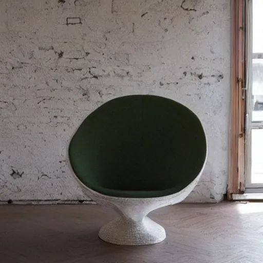 Image similar to a uterus shaped chair