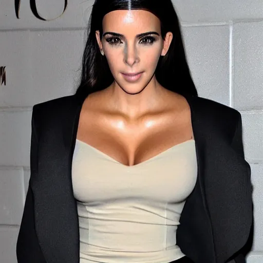 Image similar to kim kardashian mixed with emma watson