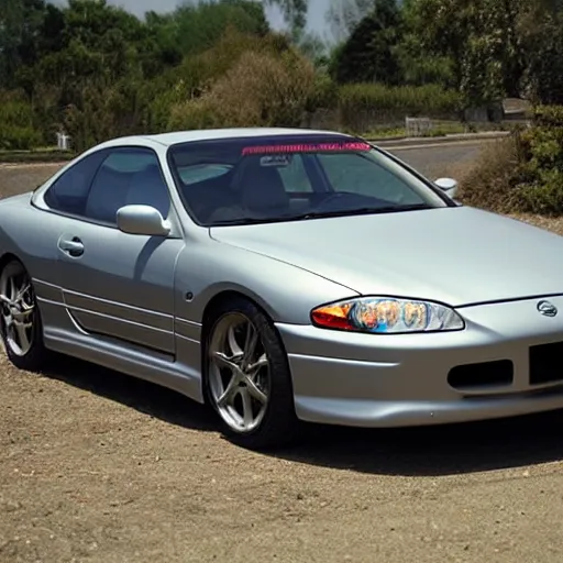 Image similar to detailed sketch, 2002 Nissan S15,