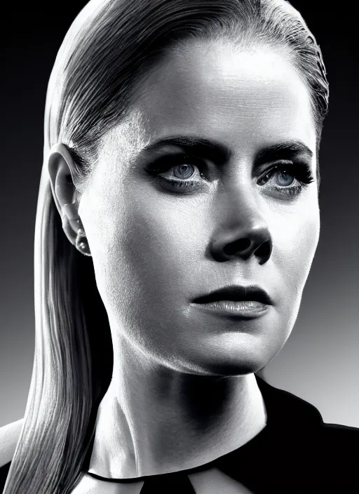 Image similar to cinematic photography of amy adams in the movie men in black, intricate, elegant, highly detailed, smooth, sharp focus, symmetrical face, fine details, masterpiece, trending on artstation, 4 k hdr 3 5 mm photography