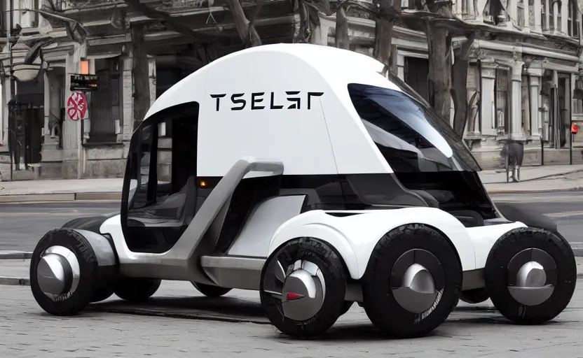 Prompt: cybertruck bicycle designed by Tesla, professional photo