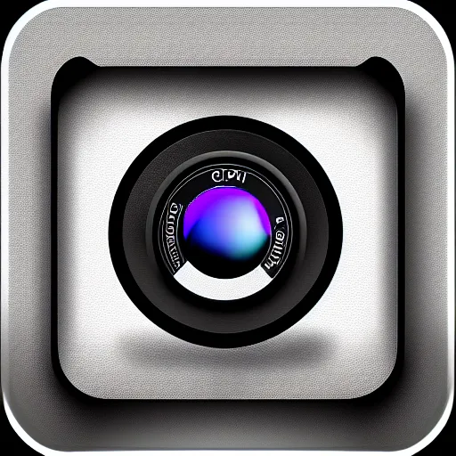 Image similar to app icon for camera exercise app