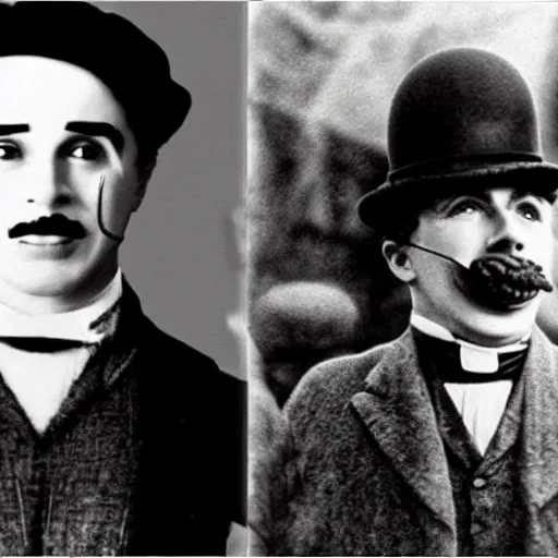 Image similar to charlie chaplin in game of thrones