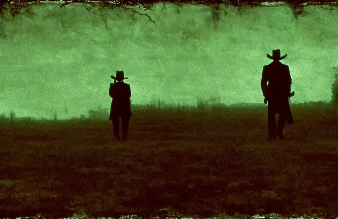 Image similar to implied lines purified sanctuary roger deakins cinematography the brush strokes merge imperceptibly intact flawless ambrotype from 4 k criterion collection remastered cinematography gory horror film, ominous lighting, evil theme wow photo realistic postprocessing detailed foreground painting by albert bierstadt