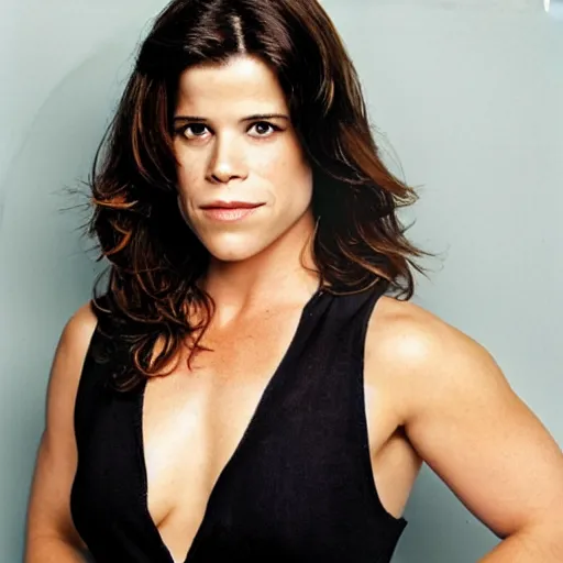 Prompt: photo of Neve Campbell