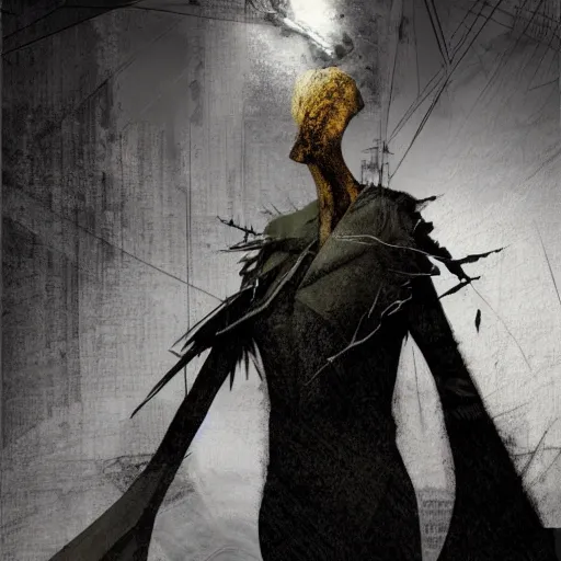 Image similar to no fears, okay one fear, highly-detailed, elegant, dramatic lighting, artstation, 4k, cinematic landscape by Dave McKean