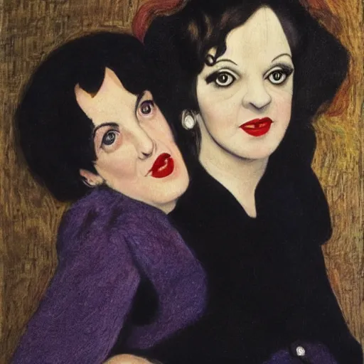 Image similar to portrait of hybrid of isy suttie and liza minelli and judy garland, preraphaelite, 8 k