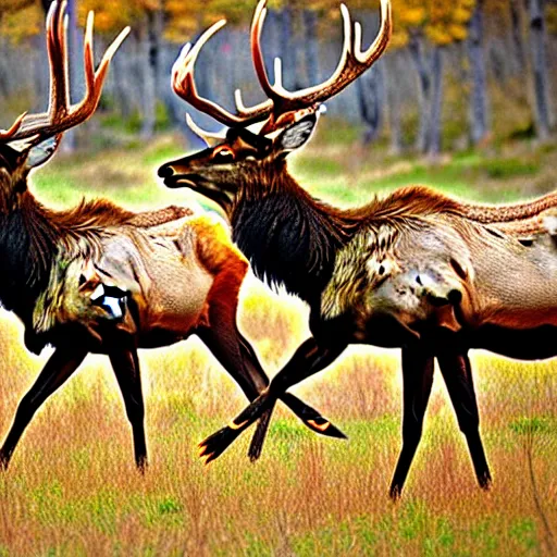 Image similar to elk centipede