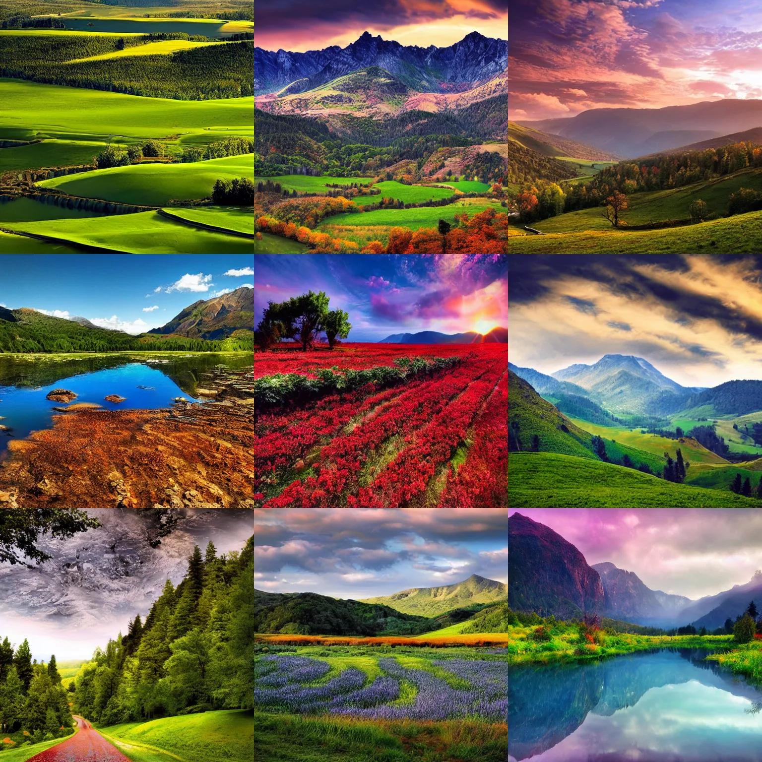 Image similar to beautiful landscape