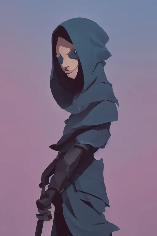 Prompt: face icon vector minimalist grim reaper, loftis, cory behance hd by jesper ejsing, by rhads, makoto shinkai and lois van baarle, ilya kuvshinov, rossdraws global illumination