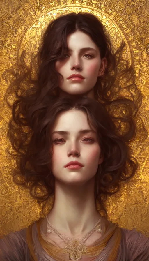 Image similar to perfectly-centered-Portrait of a most beautiful woman it the world, intricate, highly detailed, digital painting, artstation, concept art, smooth, sharp focus, illustration, Unreal Engine 5, 8K, art by artgerm and greg rutkowski and alphonse mucha