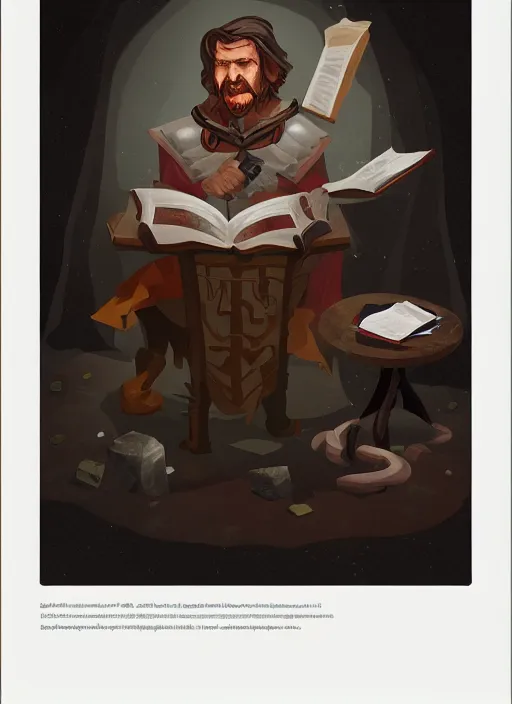 Image similar to powerful wizard playing dungeons and dragons, white background, by simon kennedy, studio muti