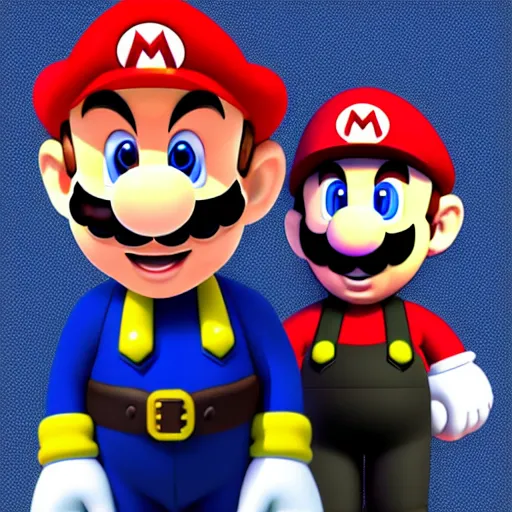 Prompt: mario body with elon musk head, highly detailed, high quality, hd, 4 k, 8 k, canon 3 0 0 mm, professional photographer, 4 0 mp, lifelike, top - rated, award winning, realistic, sharp, no blur, edited, corrected, trending
