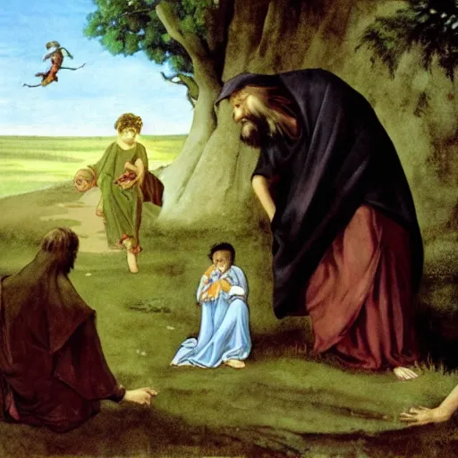 Image similar to parable of the lost son