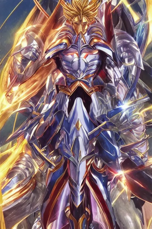 Image similar to 2 0 2 2 knights of the zodiac saint seiya battle for sanctuary hero suit armor comics mask minimalist verytoon nautiljon animes toei animation namco bandai, art by artgerm and greg rutkowski and magali villeneuve