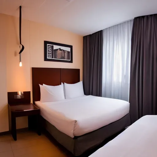 Image similar to simple budget hotel room