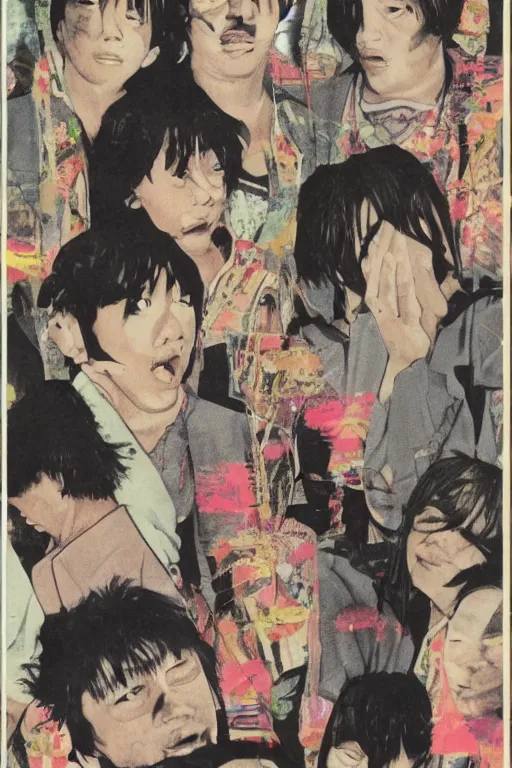harmony korine japanese vhs cover art, detailed facial | Stable 