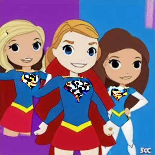 Image similar to Supergirl in DC Super Hero Girls