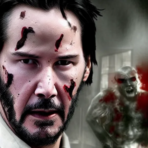 Image similar to keanu reeves zombie