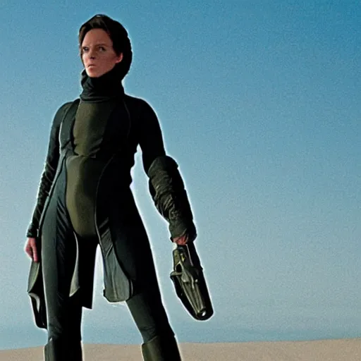 Image similar to Still from Dune (2010)