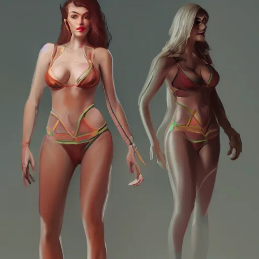 Image similar to transgender woman, character concept art, cgsociety contest winner, 4 k, 8 k, artstation