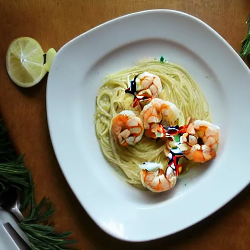 Prompt: shrimp scampi yelp