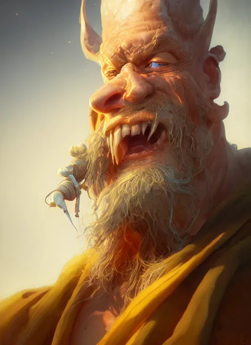 Image similar to a high priest of salt, subsurface scattering, by jesper ejsing, justin gerard, tomasz alen kopera, cgsociety and fenghua zhong, highly detailed, rim light, cinematic lighting, illustration, art, octane render, very coherent, cinematic, hyper realism, high detail, octane render, 8 k