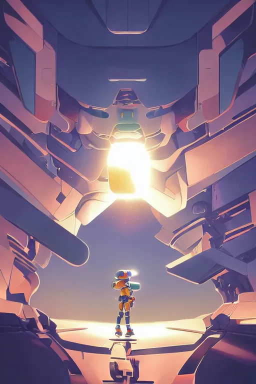 Image similar to metabots medabots medarotto medarot robot minimalist comics, behance hd by jesper ejsing, by rhads, makoto shinkai and lois van baarle, ilya kuvshinov, rossdraws global illumination ray tracing hdr radiating a glowing aura