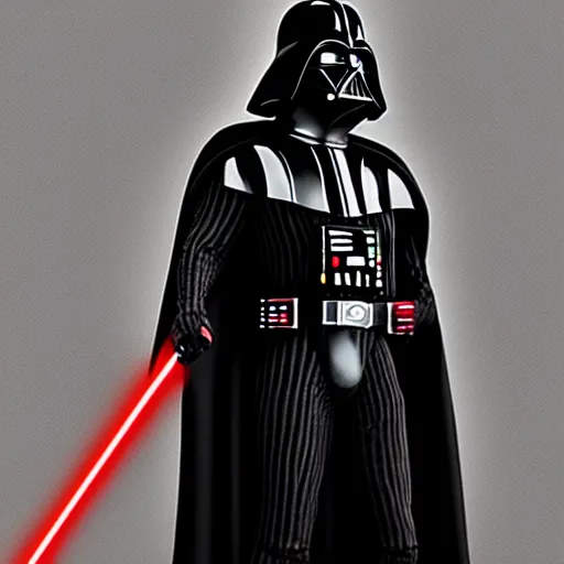 Image similar to darth vader, portrait, realistic, high definition, very detailed, extremely high detail, photo realistic, symmetrical, unreal engine 5, red color