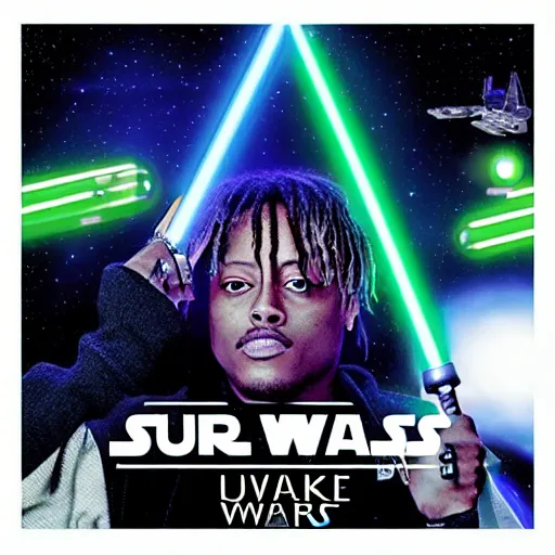 Image similar to juice WRLD in Star Wars 4K quality super realistic