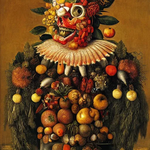 Image similar to a painting by giuseppe arcimboldo