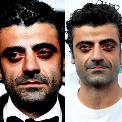 Prompt: oscar isaac as moon knight