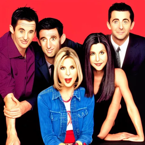 Image similar to if Friends aired in 2022