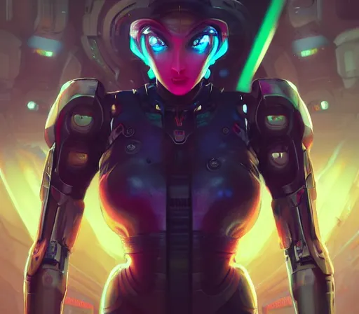 Image similar to portrait of a cybernetic Samus Aran , cyberpunk concept art by pete mohrbacher and artgerm and wlop and greg rutkowski and deathburger, digital art, highly detailed, intricate, sci-fi, sharp focus, llama, Trending on Artstation HQ, deviantart, unreal engine 5, 4K UHD image,