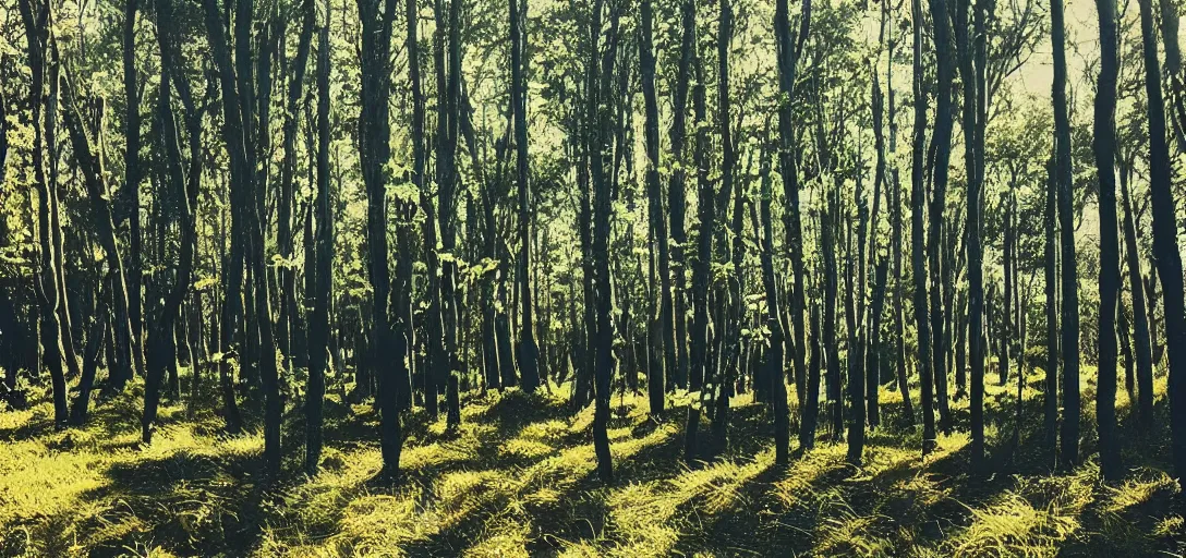 Prompt: “ ethereal, a pine forest growing on water surface, background of flowery hill, bokeh, beautiful shadows, soft, dreamy, beach sand viable in corner. ”