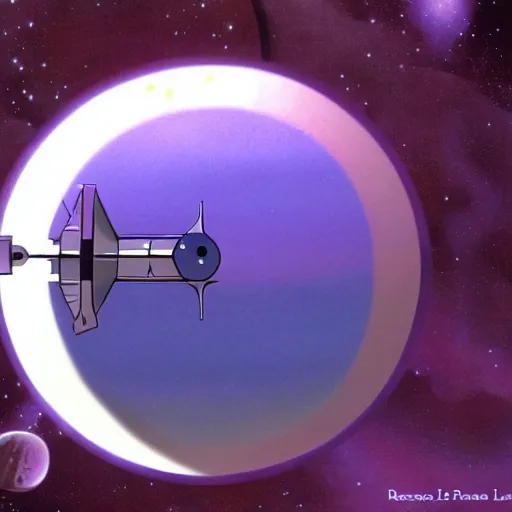 Image similar to spaceship starship outer worlds in FANTASTIC PLANET La planète sauvage animation by René Laloux