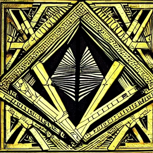 Image similar to it's all a conspiracy. masonic symbols. goverment controlled by illuminati. pyramids and the all seeing eye. backlit. beautiful detailed. 4 k h 8 0 0