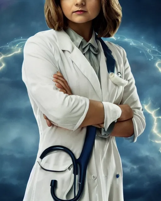 Image similar to Jenna Coleman as Doctor Who