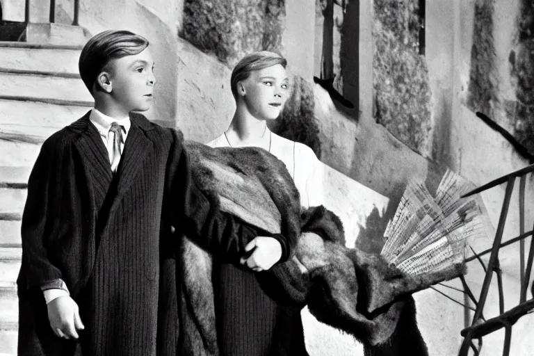 Image similar to still image from the sound of music by carol reed, ultra detailed, finely detailed