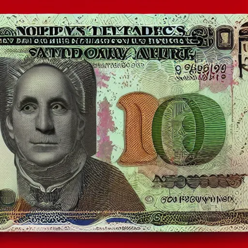 Image similar to concept design £ 5 0 note for the year 2 0 3 3