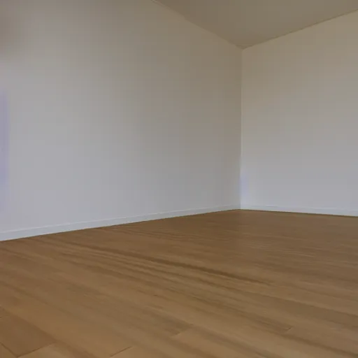 Prompt: an empty room with an empty floor and walls