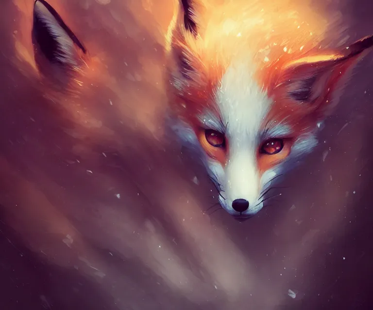 Prompt: cute friendly fox in tokyo by charlie bowater and titian and artgerm, intricate, face, symmetrical eyes, japanese akihabara street cityscape, elegant, beautiful, highly detailed, dramatic lighting, sharp focus, trending on artstation, artstationhd, artstationhq, unreal engine, 4 k, 8 k