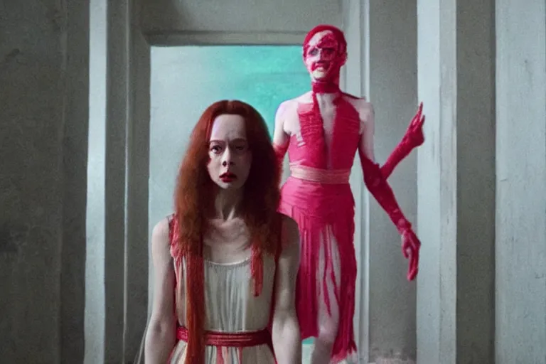 Prompt: Suspiria (2018) directed by Luca Guadagnino