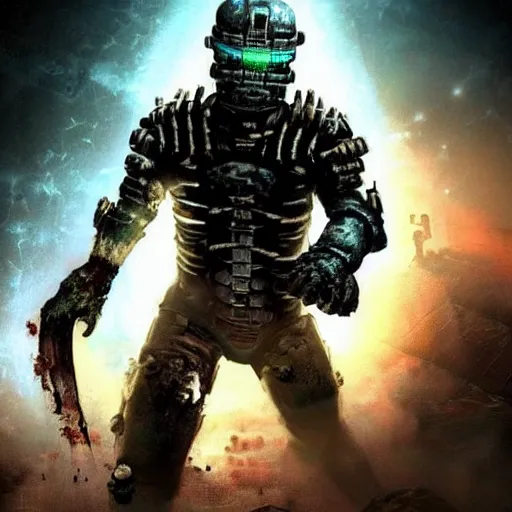 Prompt: dead space, future, sci-fi, zombies, gruesome, highly detailed