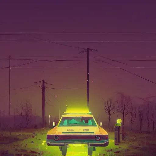 Image similar to alsckjn acsudnpq qcpjdnc cpqi iub pcqwudbc oi io cqo cwon qcon qcon, by simon stalenhag