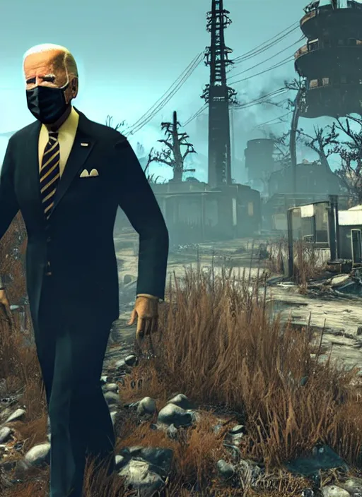 Image similar to Joe Biden in Fallout 4, Fallout 76, Fallout 3