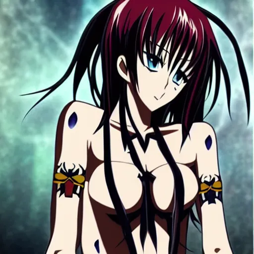 Prompt: highschool dxd tattoo