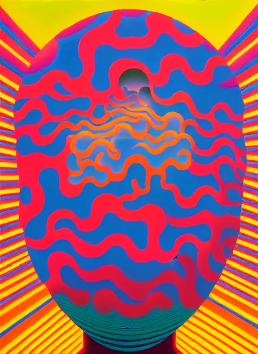 Image similar to head explosion by shusei nagaoka, kaws, david rudnick, airbrush on canvas, pastell colours, cell shaded!!!, 8 k